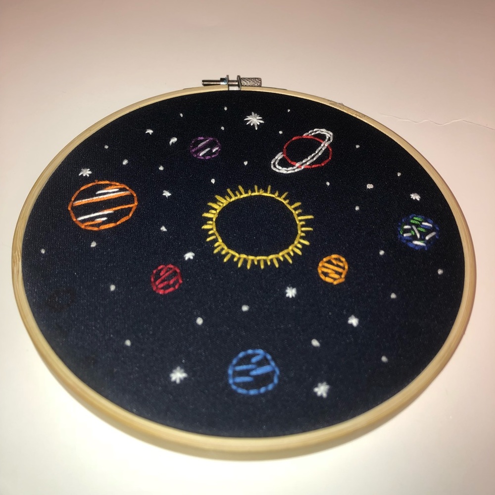 Homemade embroidery